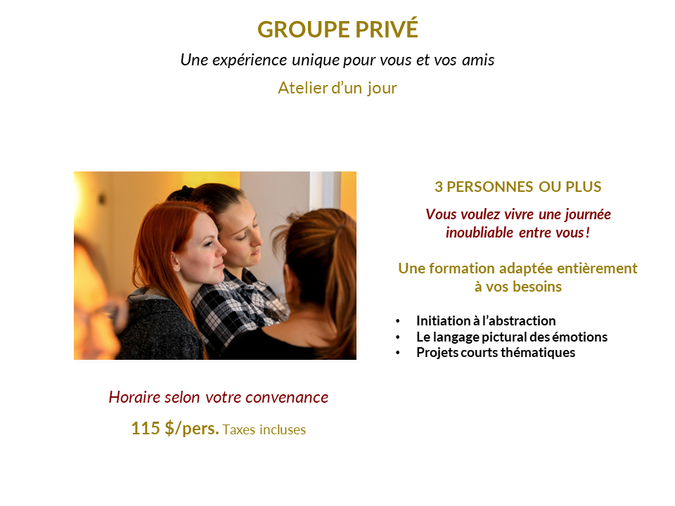 Annonce des cours à Delson